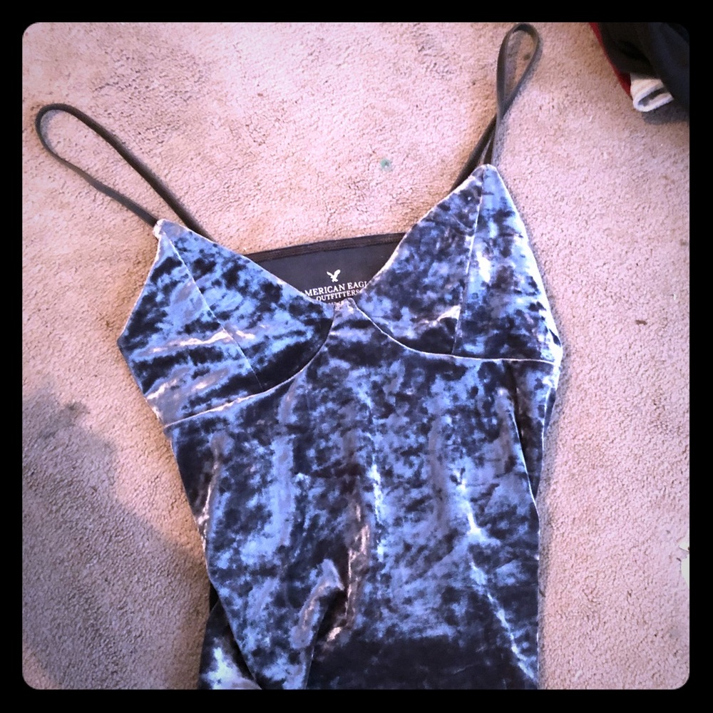 Velvet Crop Top